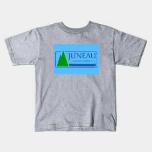 Flag of Juneau, Alaska Kids T-Shirt